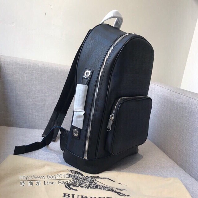 Burberry專櫃新款雙肩包 巴寶莉London格紋男士必入款雙肩包  db1138